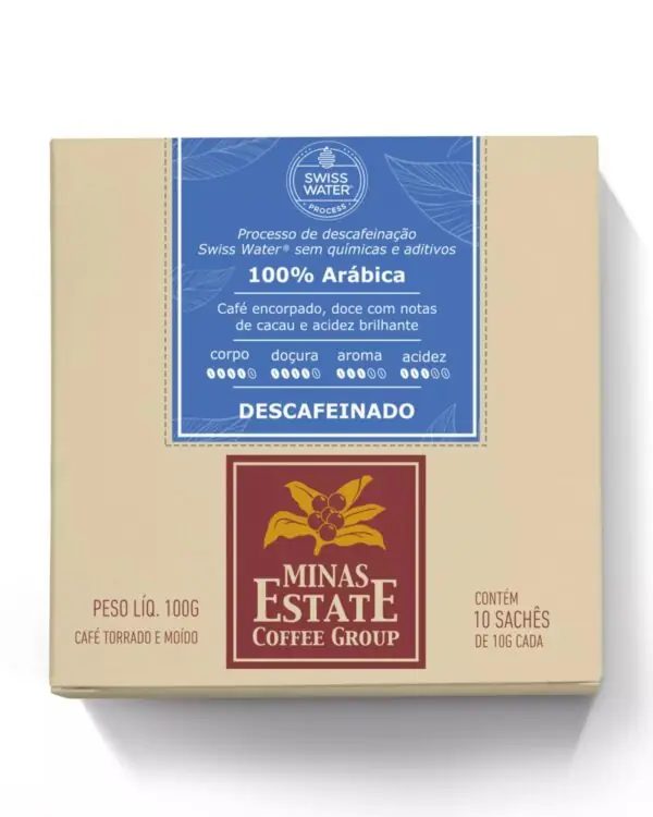 Café Especial Descafeinado Drip Coffee - Minas Estate - 10uni