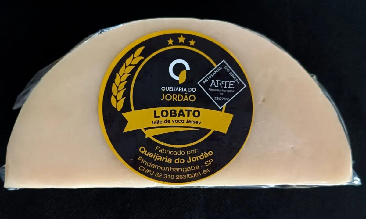 Queijo Lobato - Queijaria do Jordão - 300g