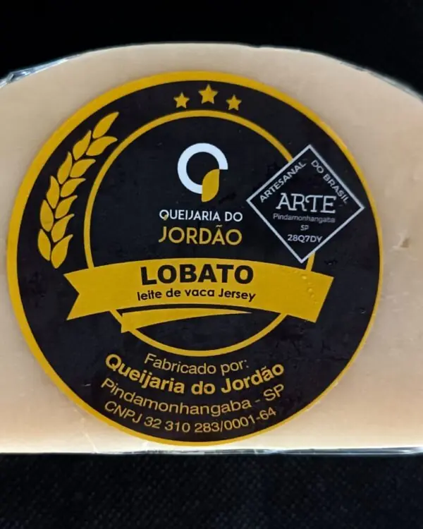 Queijo Lobato - Queijaria do Jordão - 300g