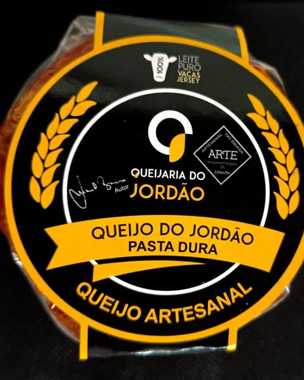 Queijo  Jordão Pasta Dura 5 Meses  -  Queijaria do Jordão  -  250g