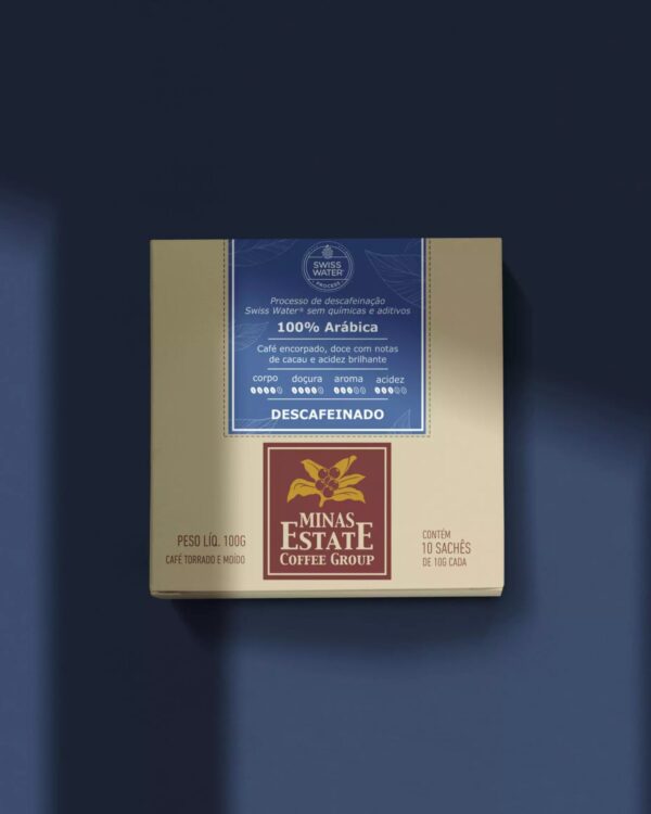 Café Especial Descafeinado Drip Coffee - Minas Estate - 10uni -1