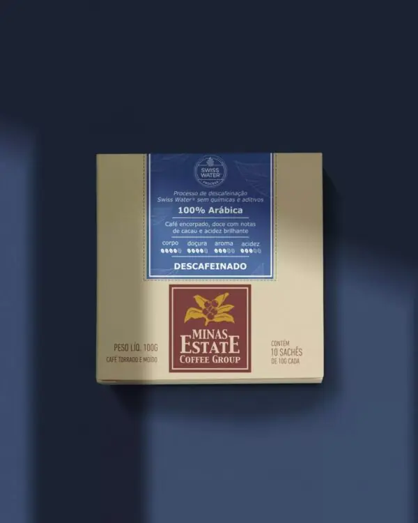 Café Especial Descafeinado Drip Coffee - Minas Estate - 10uni -1