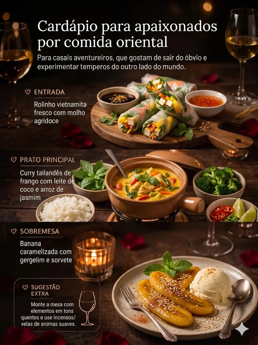9. Cardápio para apaixonados por comida oriental