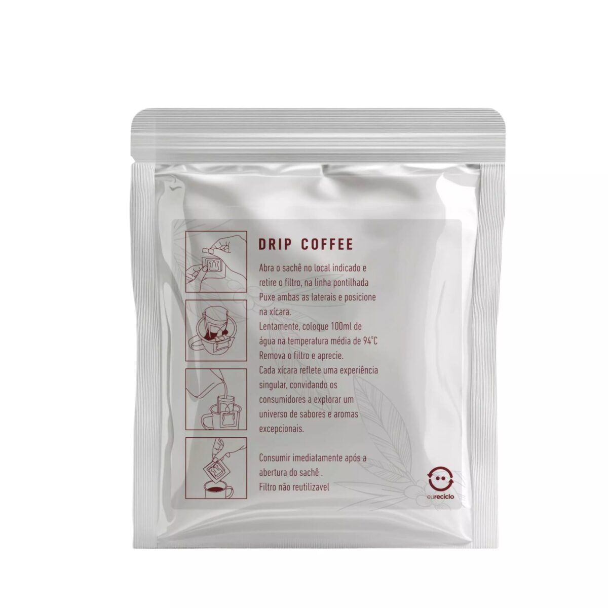 Café Especial Descafeinado Drip Coffee - Minas Estate - 10uni