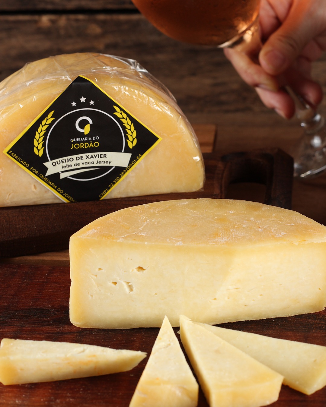 Queijo Xavier - Queijaria do Jordão - 300g -1