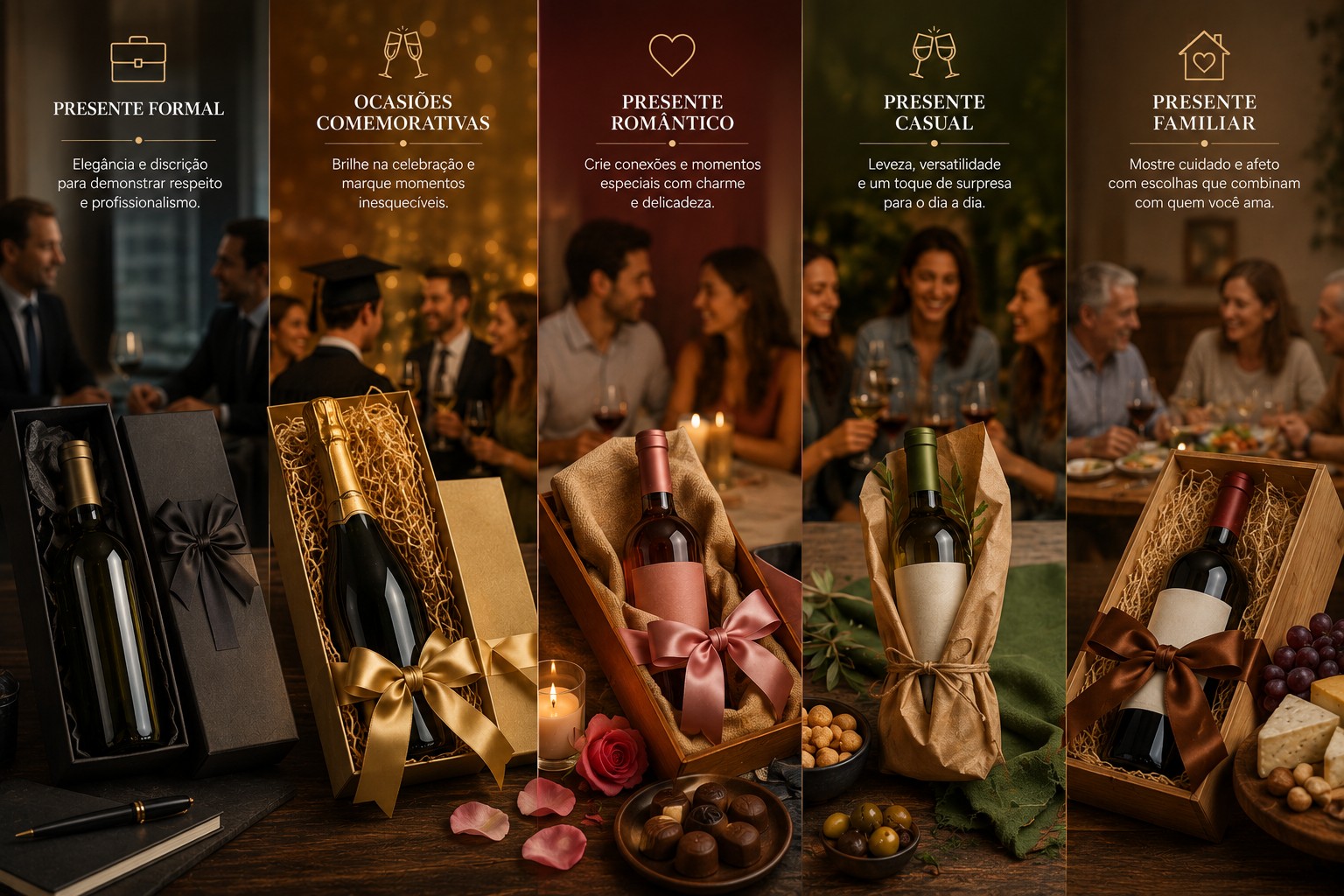 Vinho para Presente: Como Escolher o Rótulo Certo para Cada Ocasião - 8 Como escolher o vinho dependendo da situação