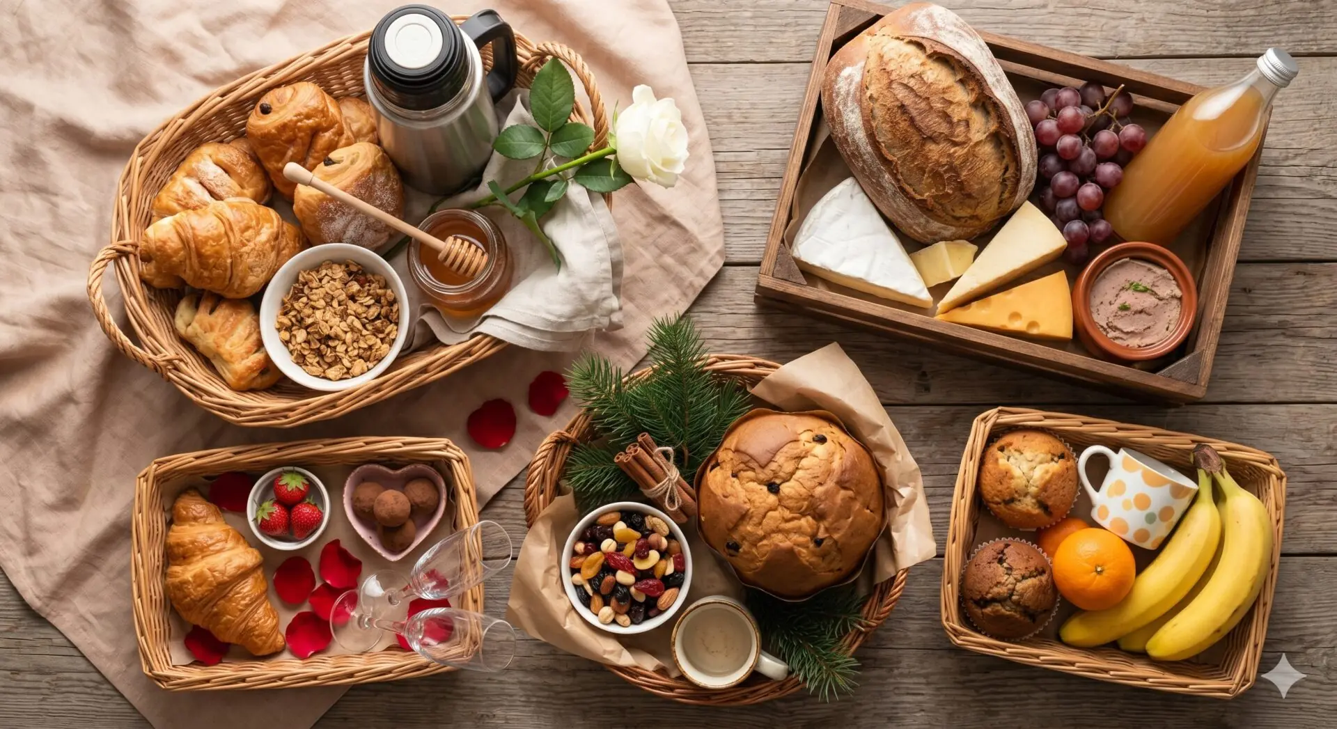Como montar cesta de café da manhã para diferentes ocasiões - 10