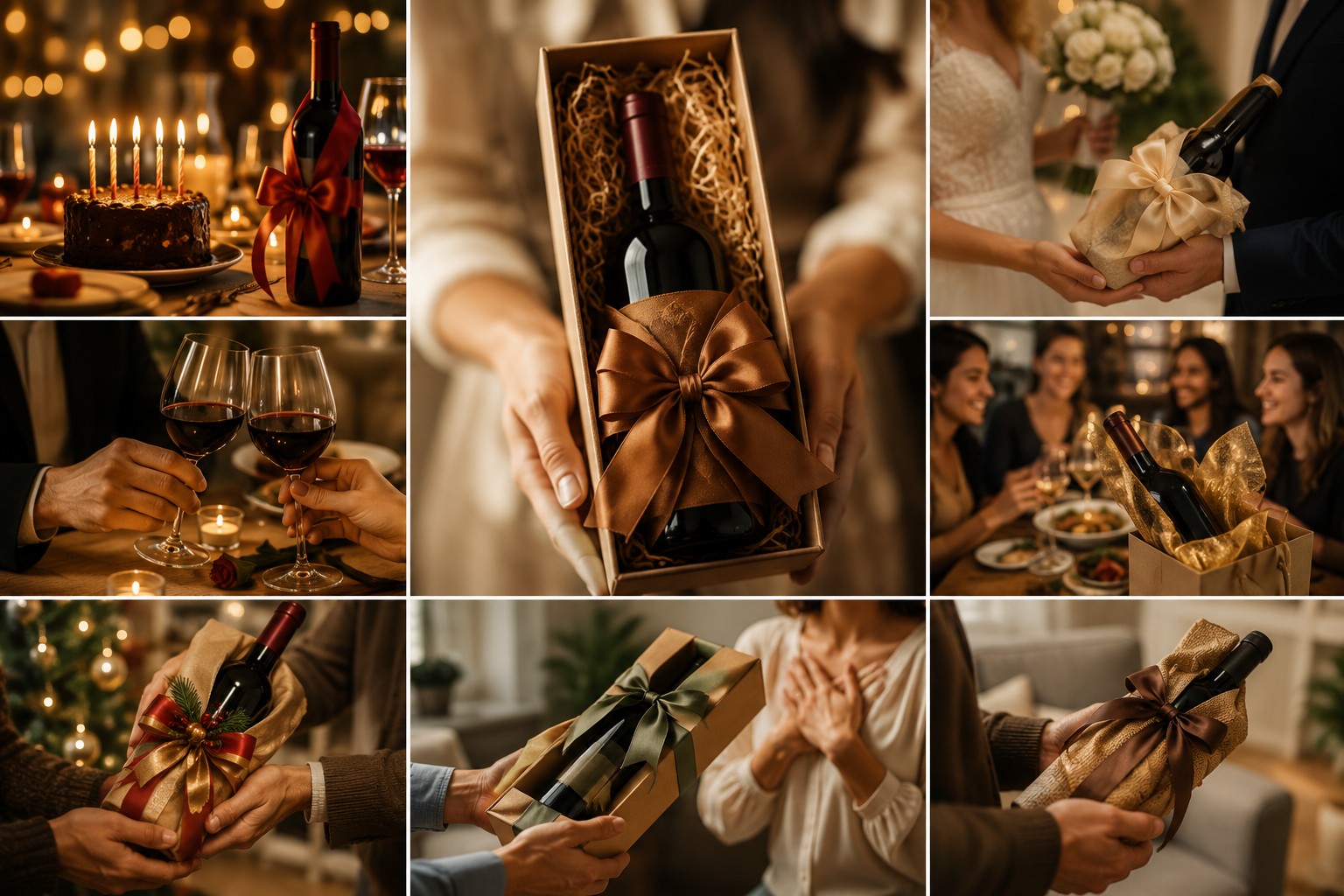 Vinho para Presente: Como Escolher o Rótulo Certo para Cada Ocasião - 6 Em quais ocasiões é comum dar vinho de presente?