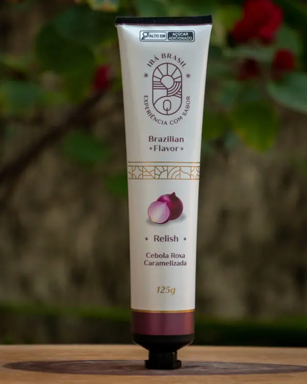 Relish de Cebola Roxa - Compotas Ibá - 125g