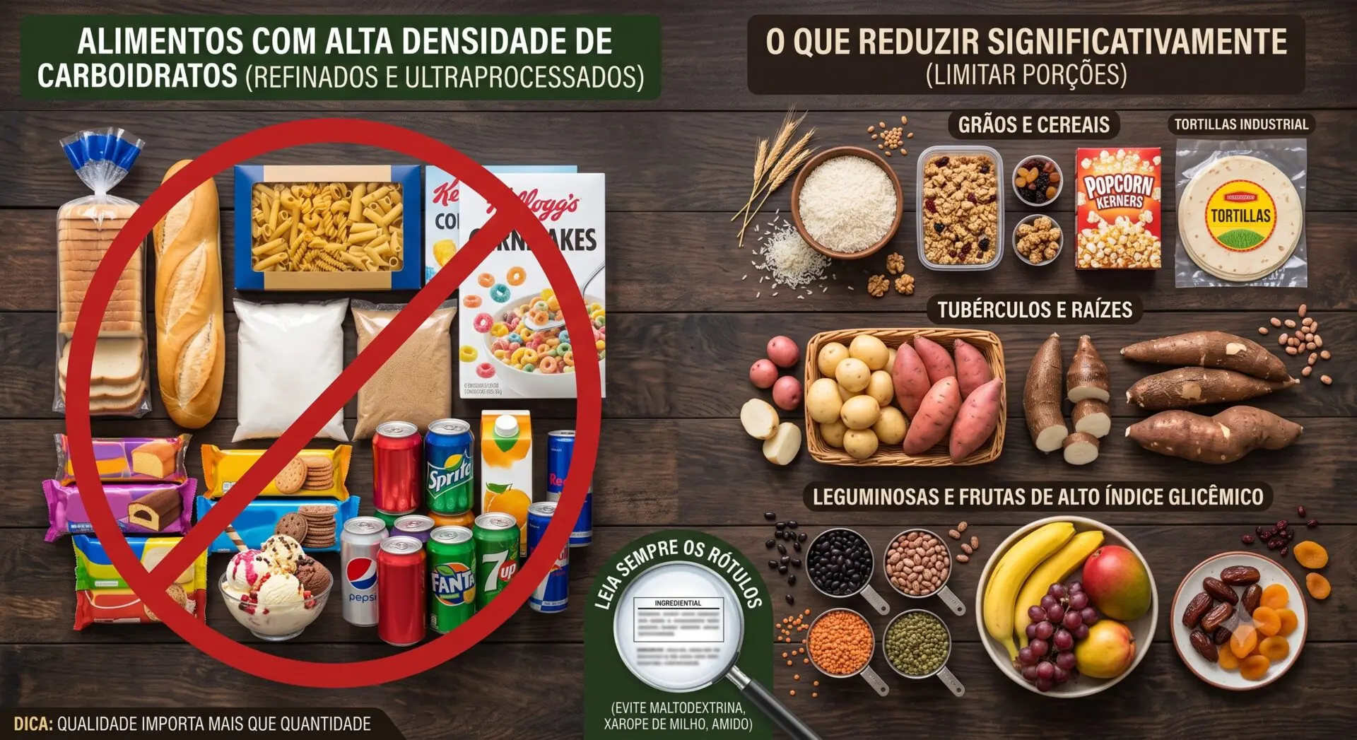 Dieta Low Carb: O Que Comer, Como Funciona e Cardápios de 7 e 21 Dias - 5 O Que Evitar (ou Reduzir Significativamente) na Dieta Low Carb