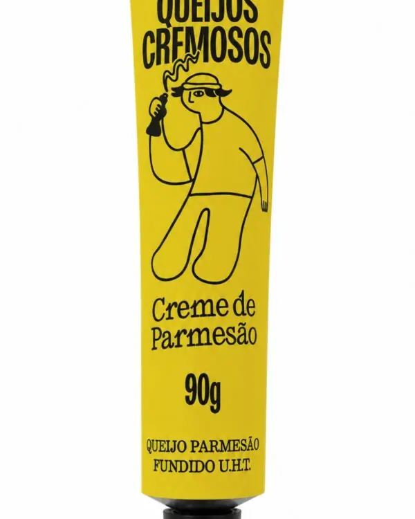 Creme de Queijo Parmesão em Bisnaga Zero Lactose Pomerode 90g