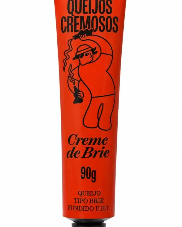 Creme de Queijo Brie em Bisnaga Zero Lactose Pomerode 90g