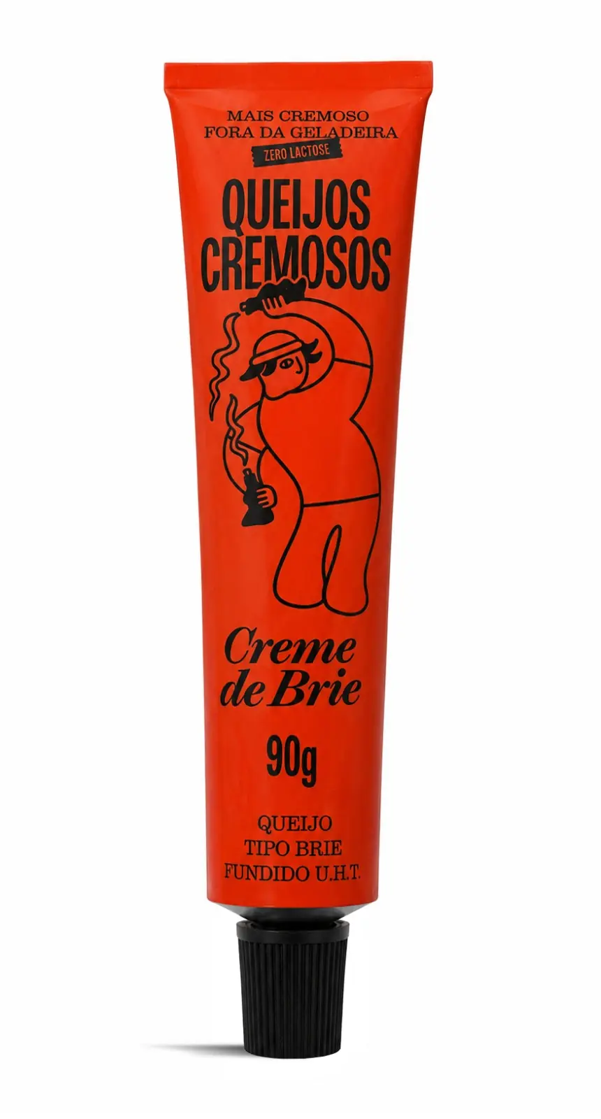 Creme de Queijo Brie em Bisnaga Zero Lactose Pomerode 90g