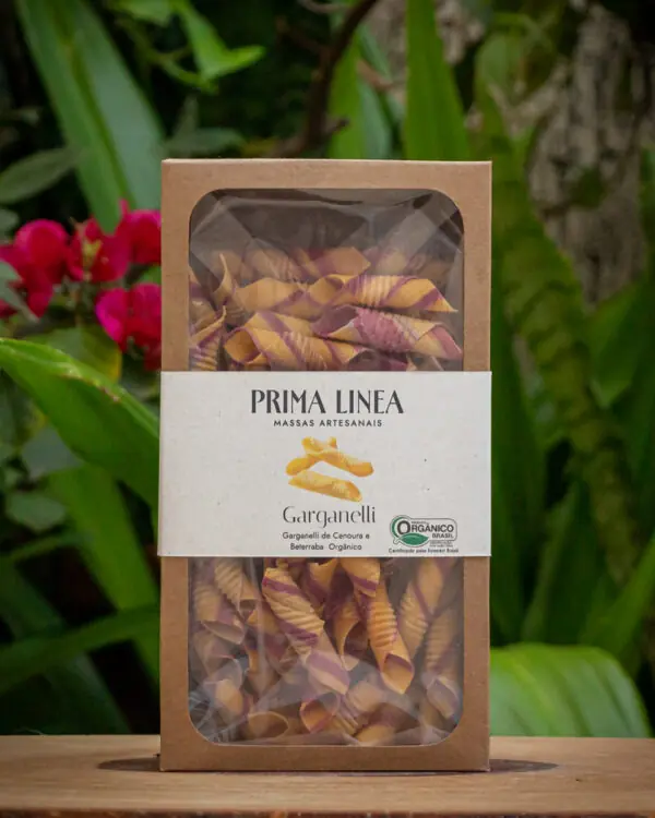 Garganelli de Cenoura e Beterraba - Prima Linea - 250g