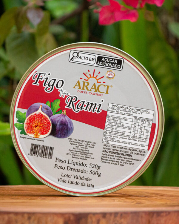 Figo tipo Rami em Lata - Araci Doces Caseiros  - 500g