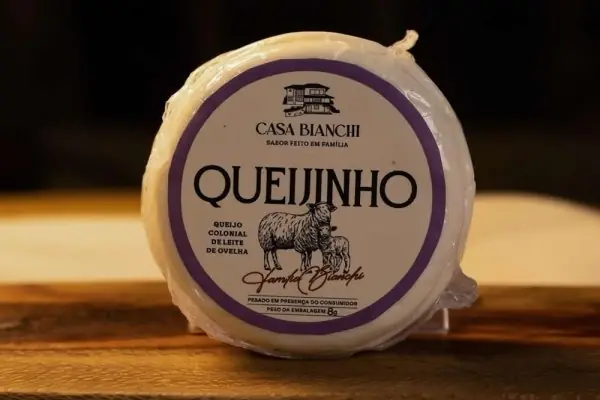 Queijinho - Queijo Tipo Colonial de Ovelha - Casa Bianchi  - 240g