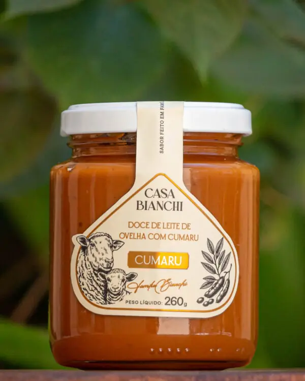 Doce de Leite de Ovelha com Cumaru - Casa Bianchi - 260g